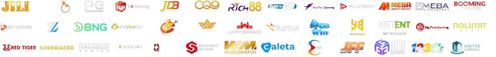 Phpark Official Certified Gaming Providers: Jili, PG Soft, Evolution